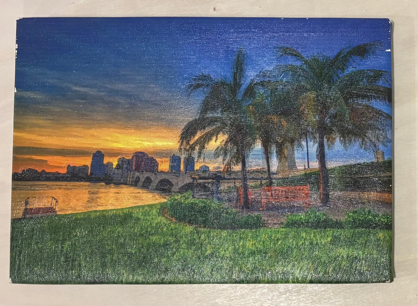 Sunset Over the City